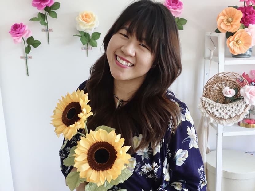 Creative Capital: The arts educator who left her job to make crepe paper flowers Creative Capital: The arts educator who left her job to make crepe paper flowers