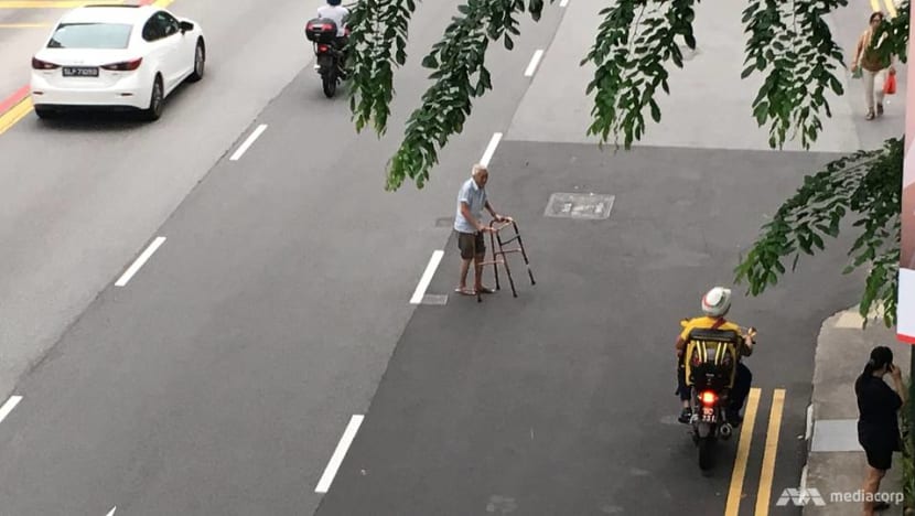 Accidents involving elderly pedestrians on the rise, many due to jaywalking: Police Accidents involving elderly pedestrians on the rise, many due to jaywalking: Police