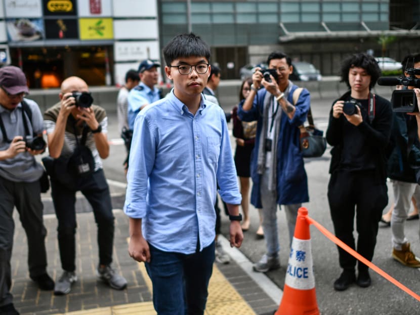 Hong Kong activist Joshua Wong arrested for 2019 'unlawful assembly' Hong Kong activist Joshua Wong arrested for 2019 'unlawful assembly'