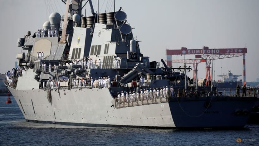 US warship again transits sensitive Taiwan Strait
