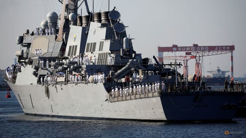 US warship again transits sensitive Taiwan Strait US warship again transits sensitive Taiwan Strait