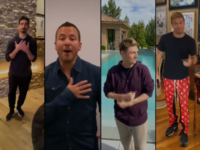 Backstreet Boys band together for virtual rendition of I Want It That Way Backstreet Boys band together for virtual rendition of I Want It That Way
