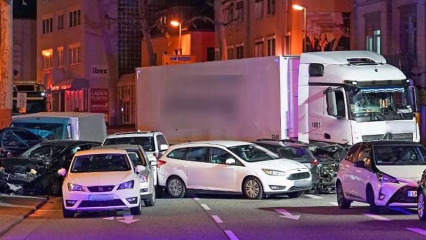 Stolen truck slams into cars in Germany, several injured: Police Stolen truck slams into cars in Germany, several injured: Police