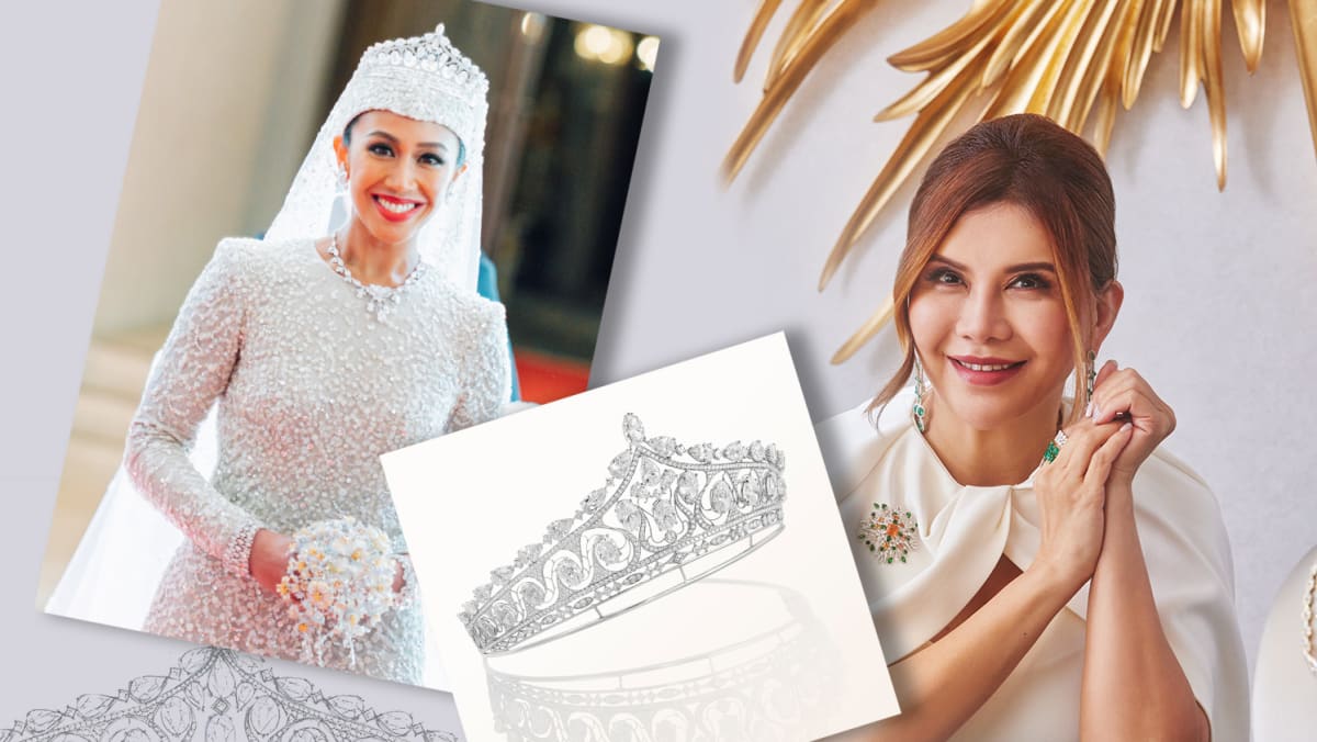This Singaporean jeweller designed a wedding tiara for Brunei’s royal family