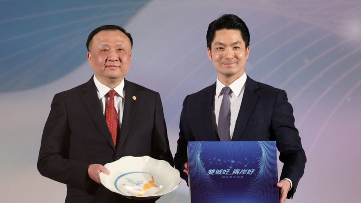 Bürgermeister von Taipeh ruft bei seltenem Besuch chinesischer Beamter zum ...