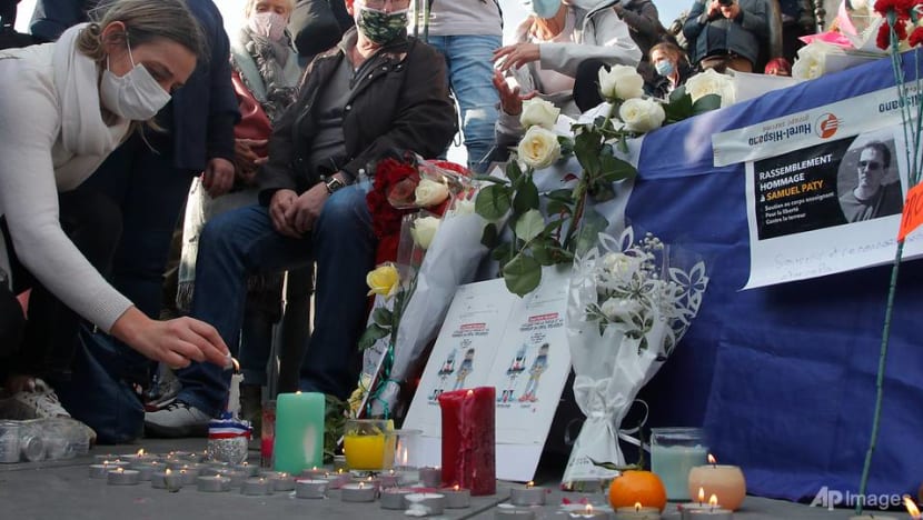 French police operations under way after beheading of teacher French police operations under way after beheading of teacher