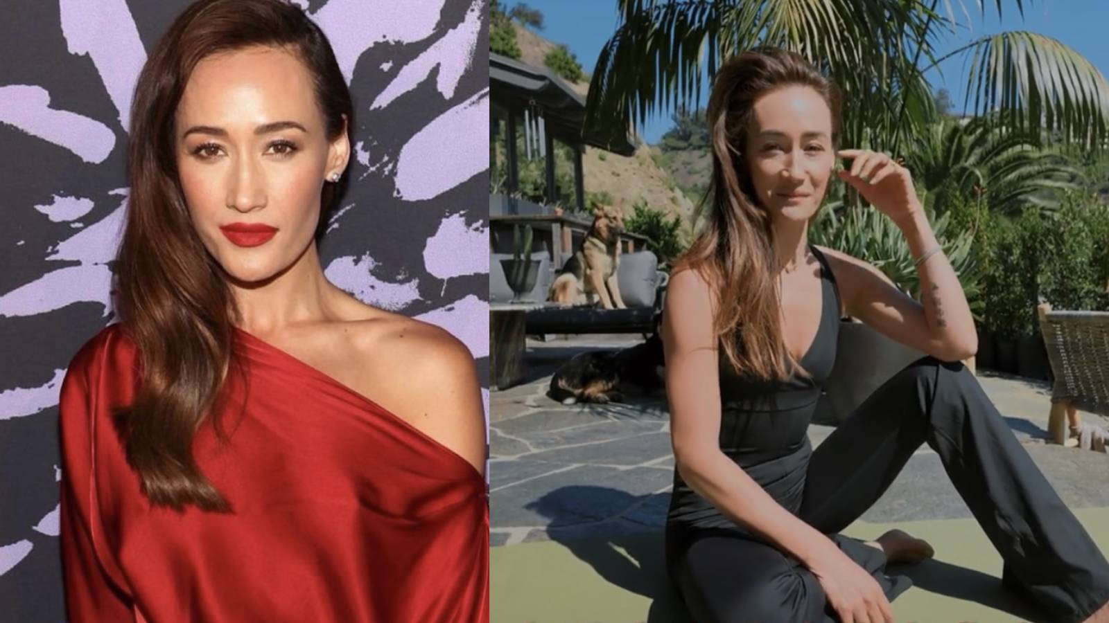 Maggie Q Posts Yoga Video Gets Shamed For Receding Hairline Again 8 Days