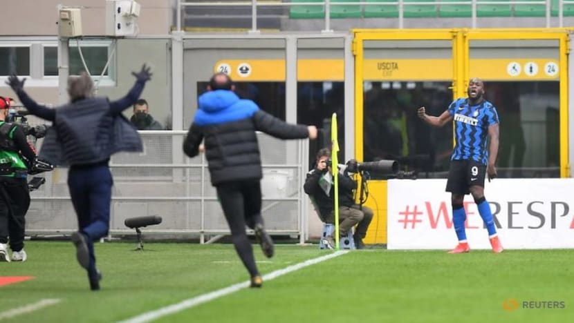 Lukaku outshines Ibrahimovic to get Inter dreaming of title Lukaku outshines Ibrahimovic to get Inter dreaming of title