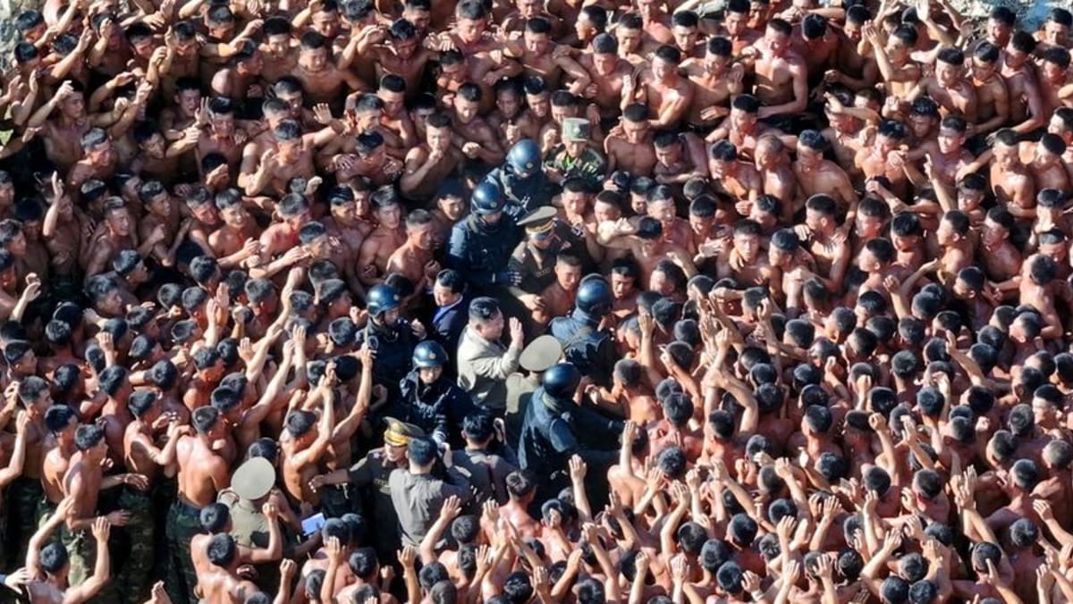 North Korea claims 1.4 million young people joined the army this week North Korea claims 1.4 million young people joined the army this week