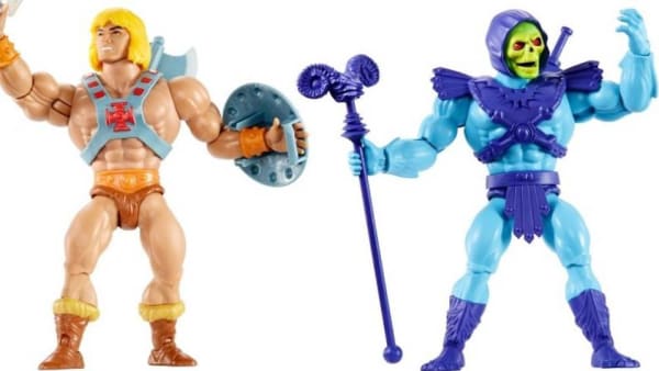 heman and skeletor figures