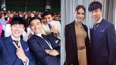 JJ Lin And His Famous Pals Had A Ball Of A Time At The Wimbledon Finals