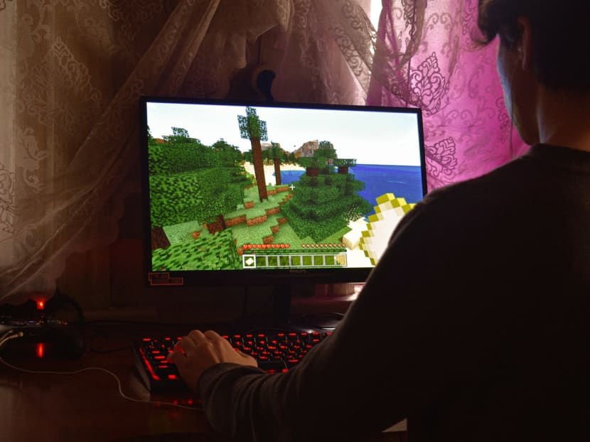 People sales playing minecraft