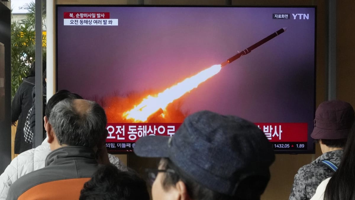 North Korea fires several cruise missiles off east coast