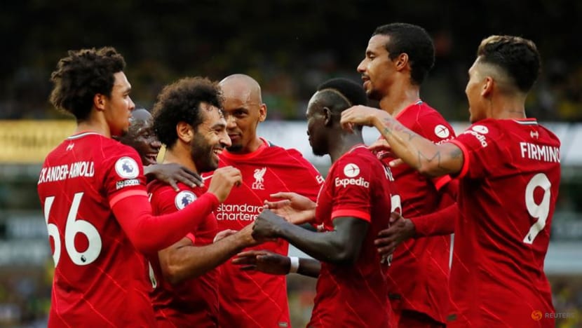 Football: Liverpool cruise past Norwich in opener Football: Liverpool cruise past Norwich in opener