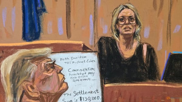 Stormy Daniels testifies she had sex with Trump, defence attacks her credibility
