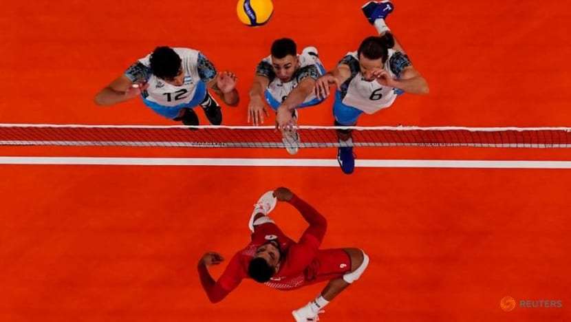 Olympics-Volleyball-Canada subdue Iran in straight sets, US and Argentina win Olympics-Volleyball-Canada subdue Iran in straight sets, US and Argentina win