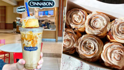 American Cinnamon Roll Chain Cinnabon Opening First S’pore Outlet