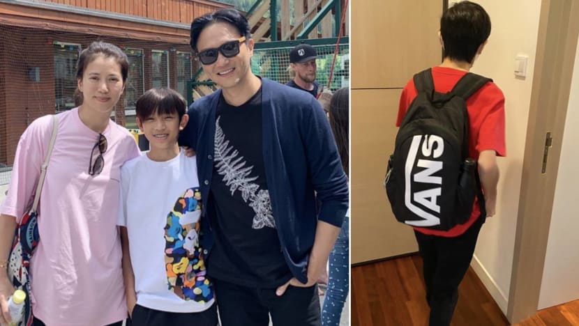Anita Yuen And Julian Cheung’s 13-Year-Old Son Is Now Taller Than His Mum