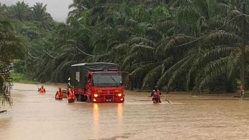 Johor floods: More than 6,500 evacuated; man may have drowned after car swept away Johor floods: More than 6,500 evacuated; man may have drowned after car swept away