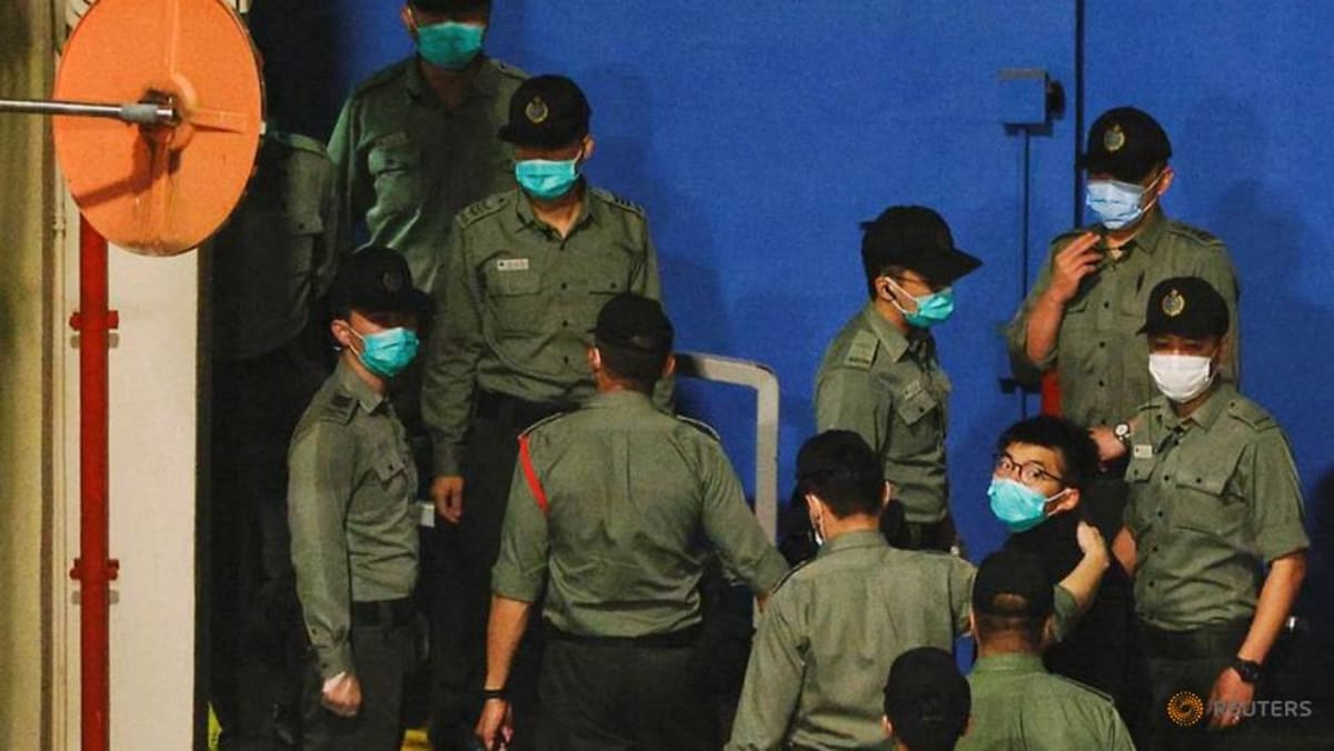 Aktivis Hong Kong Joshua Wong mengaku bersalah atas ‘pertemuan yang melanggar hukum’ pada 4 Juni
