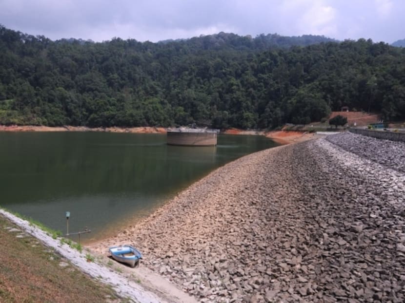 Air Itam dam water level at 58.8 per cent on 18 April 2016 in Penang. Photo: MALAY MAIL ONLINE