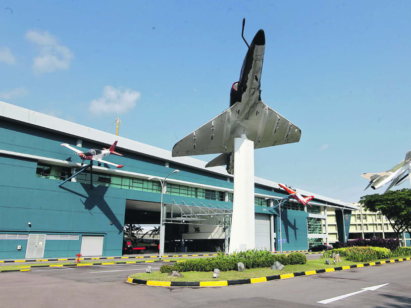 The Air Force Museum, which is part of Paya Lebar Air Base. TODAY file photo