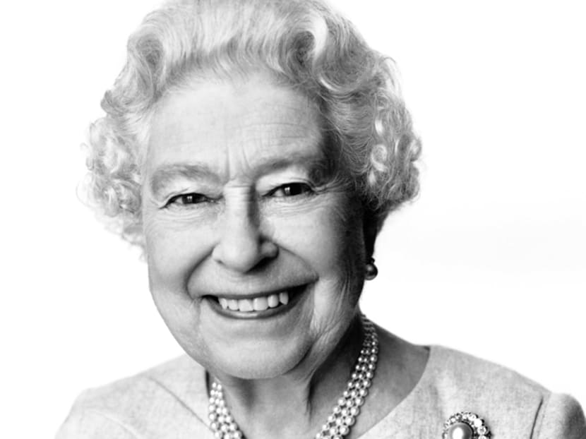 Queen Elizabeth in the portrait taken in March by British photographer David Bailey. Photo: Reuters