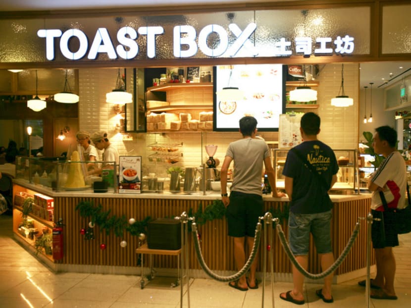 More and more food and beverage brands, including Toast Box, are sprouting up in malls throughout the island. Photo: REUTERS