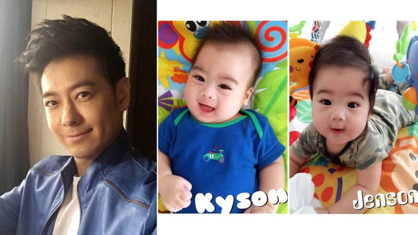Jimmy Lin reveals the faces of his 5-month-old twin sons