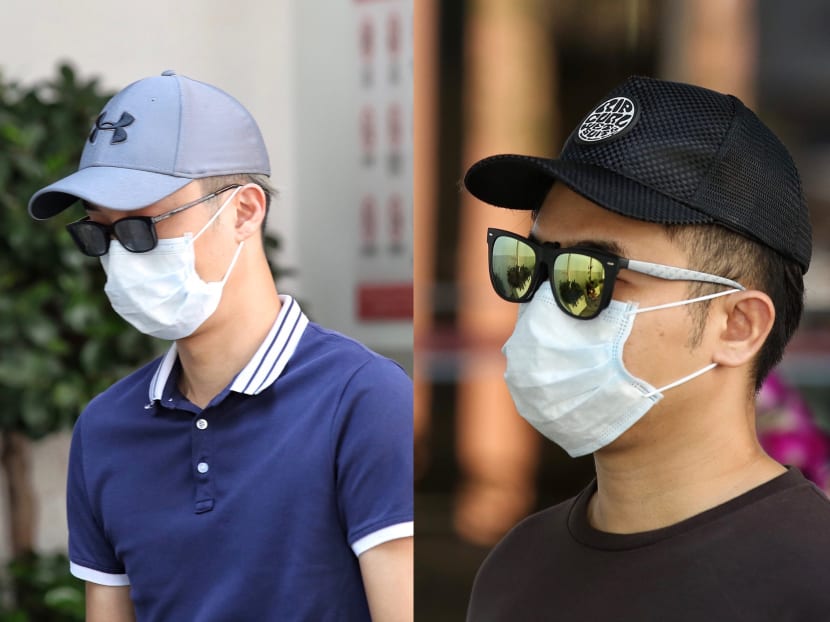 (Left) Tay Miow Seng, 40, and Ed Chen Junyuan, 37, are the first two individuals here in Singapore to be charged for flying drones without a permit near an airbase.