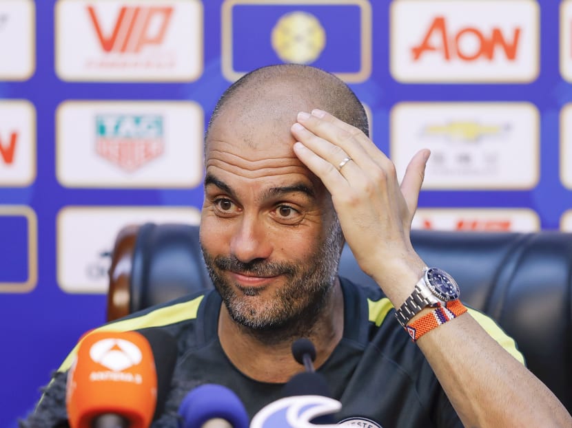 Manchester City's manager Pep Guardiola. Photo: Getty Images