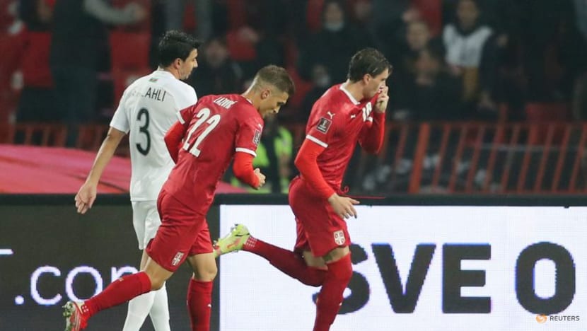Vlahovic double helps Serbia stay ahead of Portugal Vlahovic double helps Serbia stay ahead of Portugal