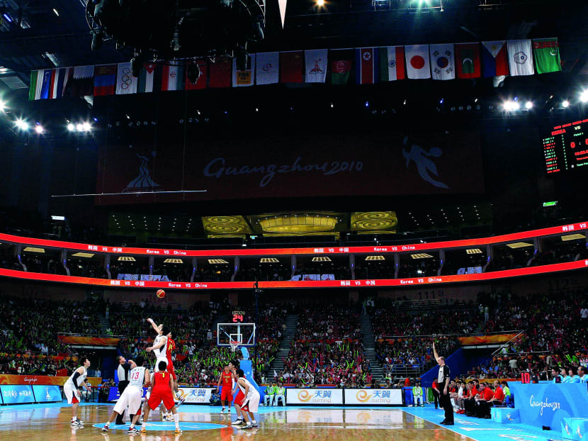 Guangzhou shelled out S$25 billion to stage the 2010 Asian Games. PHOTO: GETTY IMAGES