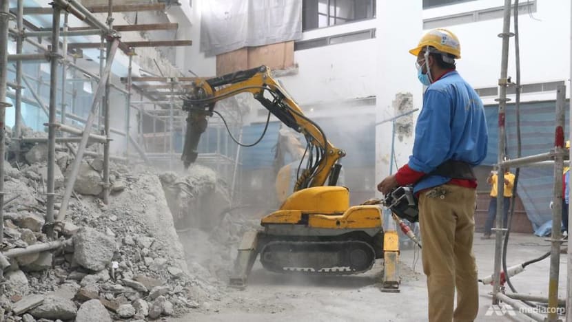 No explosives or swinging balls: How high-rise demolitions go down in Singapore