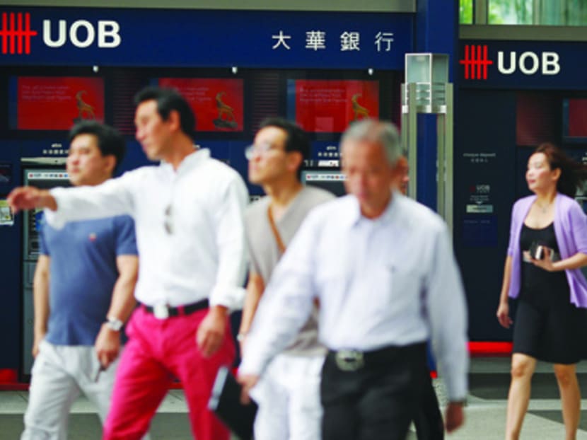 For the full year, UOB made S$3.2 billion in profit, up 8 per cent from the previous year. TODAY file photo