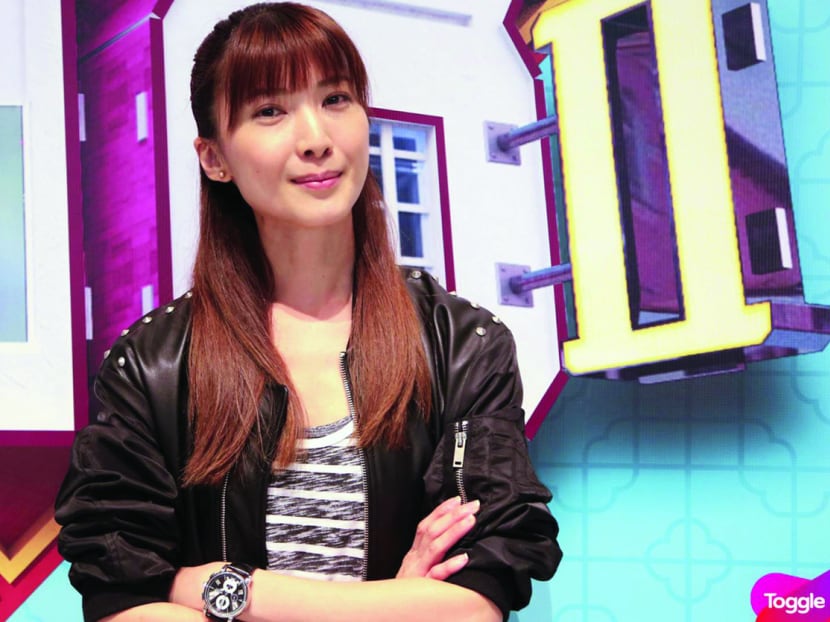 Jeanette Aw sustained quite a few injuries on the set of long-form drama 118. Photo: Tammi Tan/TOGGLE