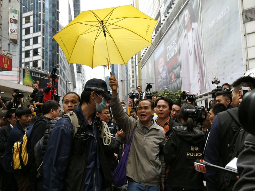 Hong Kong police close last protest site, arrest protesters