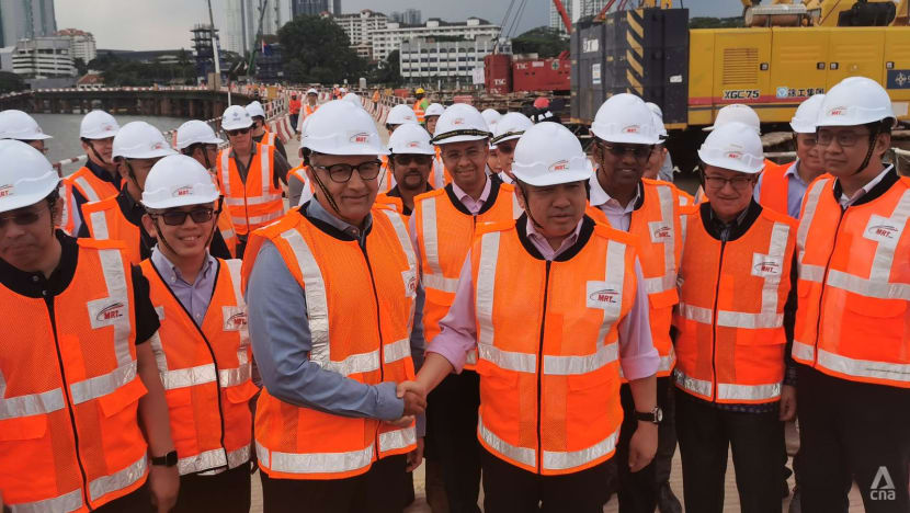 Singapore-JB RTS Link on track to start operations by end-2026, construction at Singapore side hits halfway mark Singapore-JB RTS Link on track to start operations by end-2026, construction at Singapore side hits halfway mark