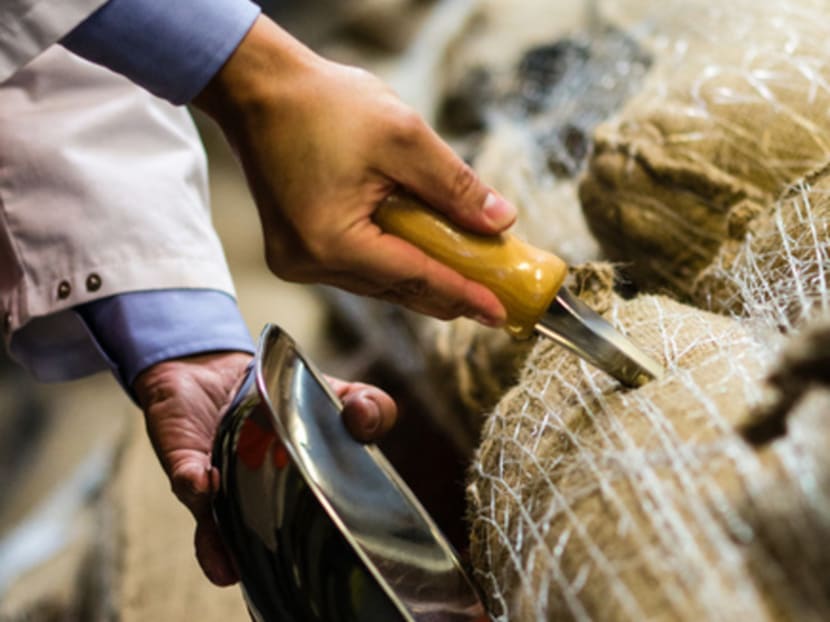 This man tastes coffee for a living