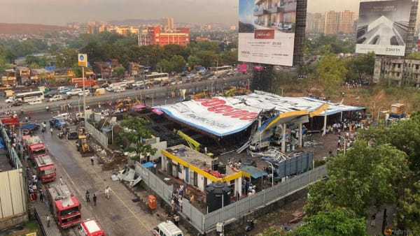 Twelve dead, 60 injured in India billboard collapse