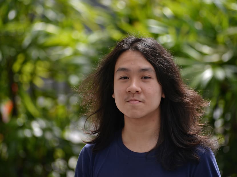 Amos Yee outside the courthouse on Sept 29, 2016. Photo: Robin Choo/TODAY Amos Yee outside the courthouse on Sept 29, 2016. Photo: Robin Choo/TODAY