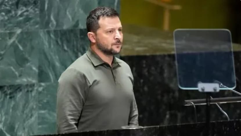 Zelenskyy rayu pemimpin dunia bersatu menentang pencerobohan Rusia Zelenskyy rayu pemimpin dunia bersatu menentang pencerobohan Rusia