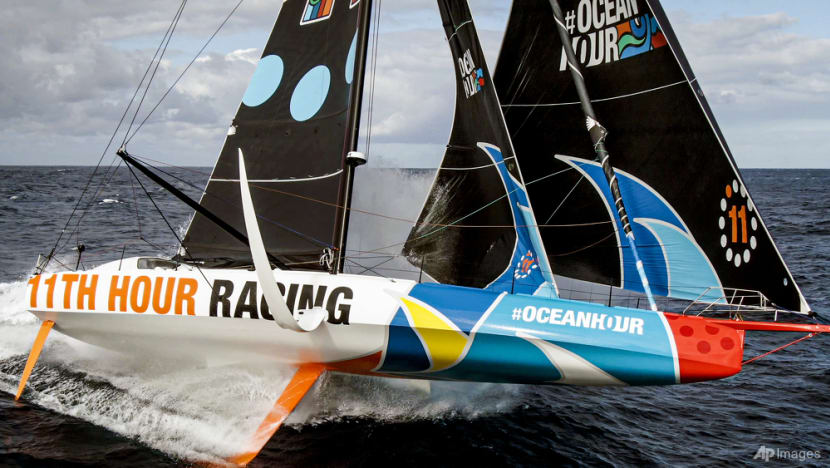 Ex-astronaut Stott helps amplify ocean racing team's message Ex-astronaut Stott helps amplify ocean racing team's message