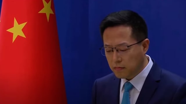 被问及动态清零政策 中国外交部发言人赵立坚“宕机”45秒