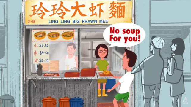 Grumpy hawkers: The ruder they are, the better the food? 
