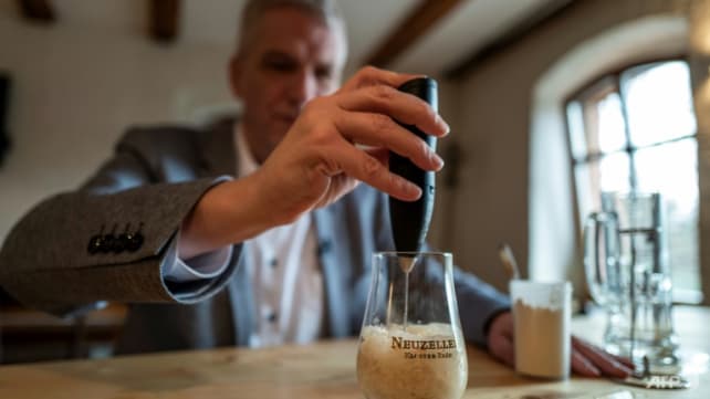 German brewery has high hops for powdered beer