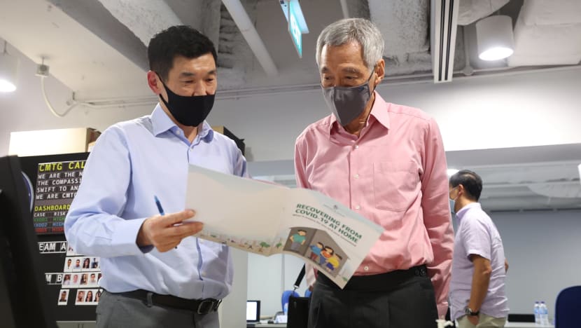 COVID-19 case management task group doing its 'best to scale up' operations amid growing case numbers: PM Lee COVID-19 case management task group doing its 'best to scale up' operations amid growing case numbers: PM Lee
