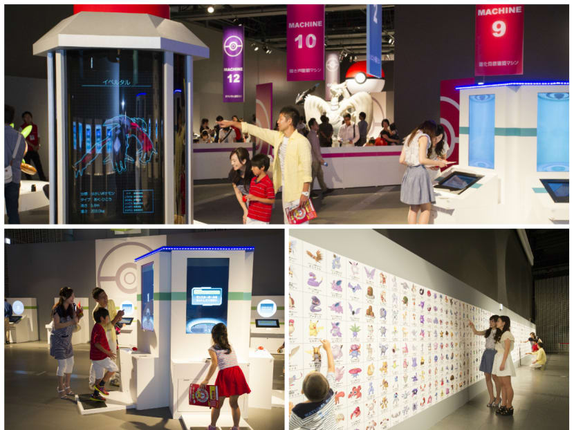 The Pokemon Research Exhibition in Japan, which will be making its way to Singapore from Saturday (Oct 22). Photos: Resorts World Sentosa