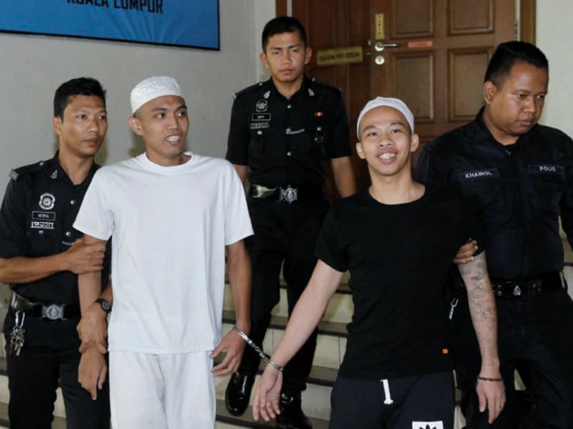 The two Islamic State supporters, who carried out the first terror bombing in Malaysia at the Movida night spot, have been jailed 25 years each by the High Court. Photo: New Straits Times