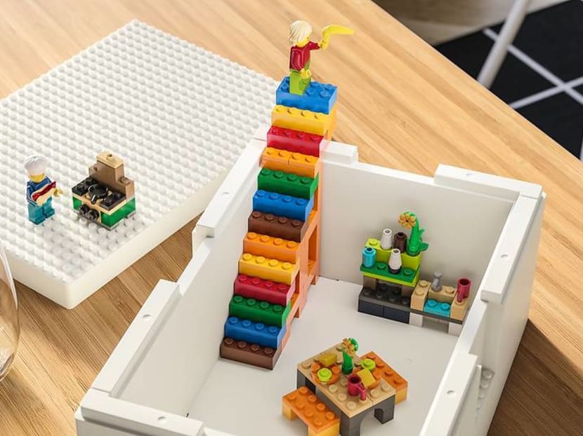 IKEA x LEGO brick set, storage boxes will be available in Singapore from Feb 18